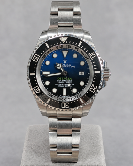 No Reserve - 2016 Rolex Sea-Dweller Deepsea "James Cameron" 44MM Blue Dial Oyster Bracelet (116660)