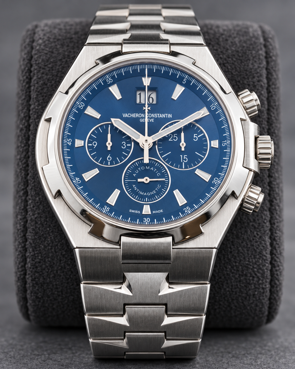 2019 Vacheron Constantin Overseas Chronograph 42MM Blue Dial Steel Bracelet (49150/B01A-9745)