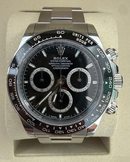 2026 Rolex Cosmograph Daytona 40MM Black Dial Oyster Bracelet (126500LN)