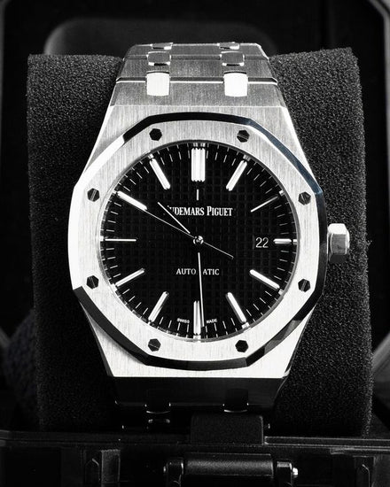 2017 Audemars Piguet Royal Oak 41MM Black Dial Steel Bracelet (15400ST.OO.1220ST.01)