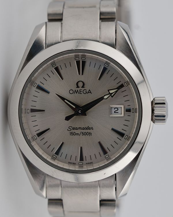 Omega Seamaster Aqua Terra 29.2MM Silver Dial Steel Bracelet (2577.30.00)