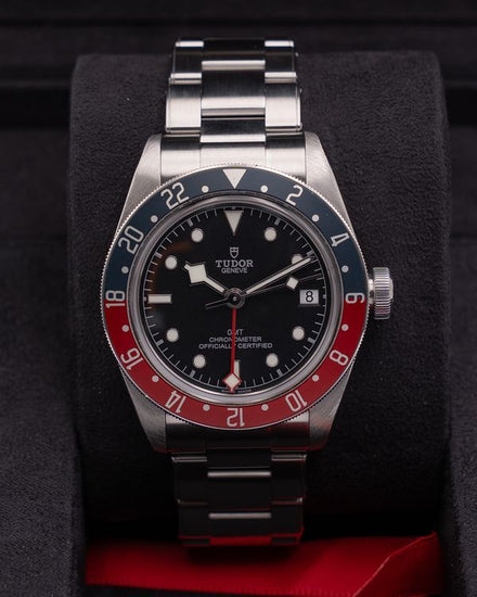 2019 Tudor Black Bay GMT "Pepsi" 41MM Black Dial Steel Bracelet (79830RB)