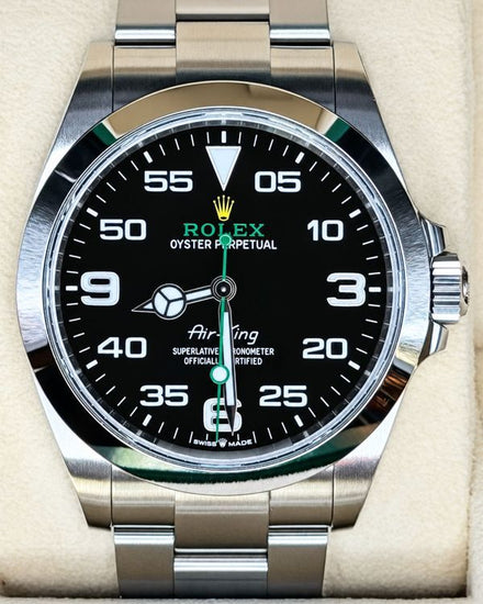 2022 Rolex Air-King 40MM Black Dial Oyster Bracelet (126900)