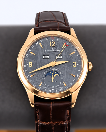 2017 Jaeger-LeCoultre Master Calendar 39MM Meteorite Dial Leather Strap (Q1552540)