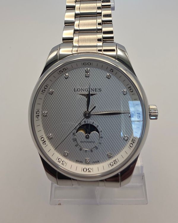 No Reserve - Longines Master Collection 42MM Silver Dial Steel Bracelet (L2.919.4.77.6)
