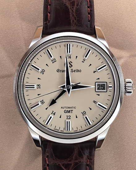 2026 Grand Seiko Elegance 39.5MM Ivory Dial Leather Strap (SBGM221G)