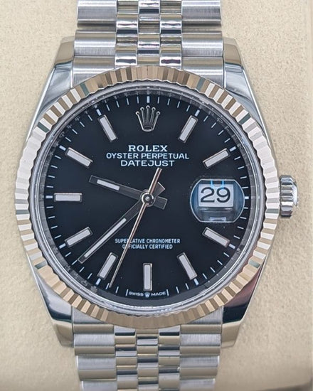 2024 Rolex Datejust 36MM Black Dial Jubilee Bracelet (126234)