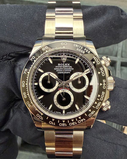 2026 Rolex Cosmograph Daytona 40MM Black Dial Oyster Bracelet (126500LN)