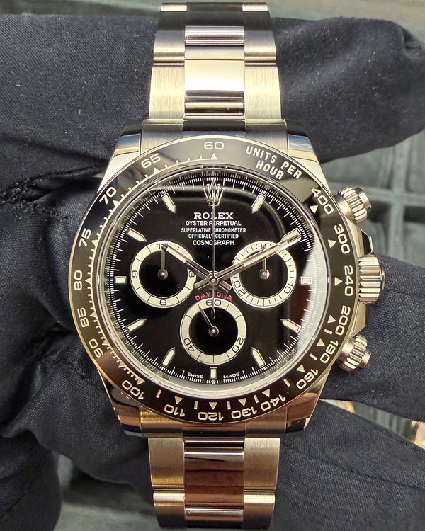 2026 Rolex Cosmograph Daytona 40MM Black Dial Oyster Bracelet (126500LN)