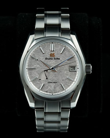2021 Grand Seiko Heritage “Shunbun” 40MM Pink Dial Titanium Bracelet (SBGA413)