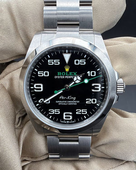 2026 Rolex Air-King 40MM Black Dial Oyster Bracelet (126900)