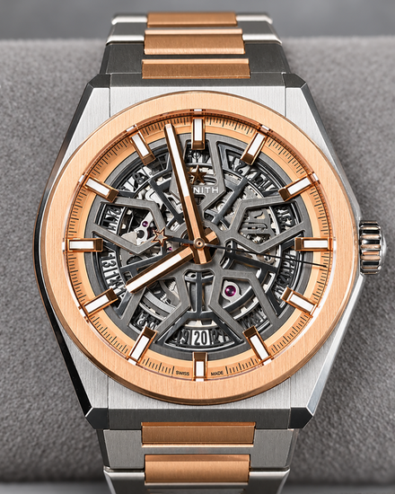 2024 Zenith Defy Classic 41MM Skeleton Dial Two-Tone Bracelet (87.9001.670/79.M9001)