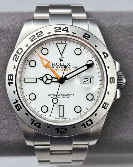 2021 Rolex Explorer II "Polar" 42MM White Dial Oyster Bracelet (226570)