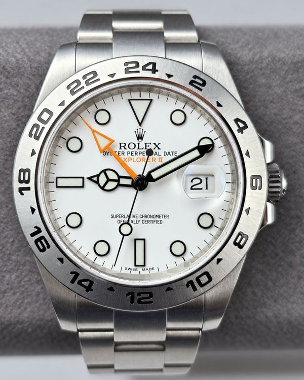 2021 Rolex Explorer II "Polar" 42MM White Dial Oyster Bracelet (226570)