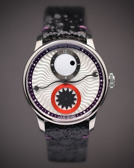 2023 Konstantin Chaykin Time Eater Excellence Le Régulateur L.E. 39MM Silver Dial Leather Strap (85248AA89.BGA091)