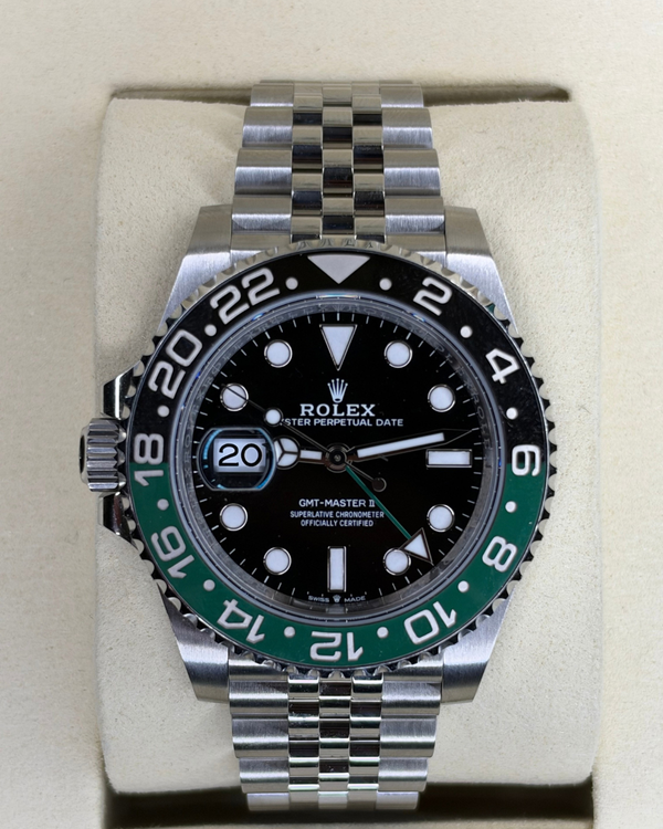 2026 Rolex GMT-Master II “Sprite” 40MM Black Dial Jubilee Bracelet (126720VTNR)