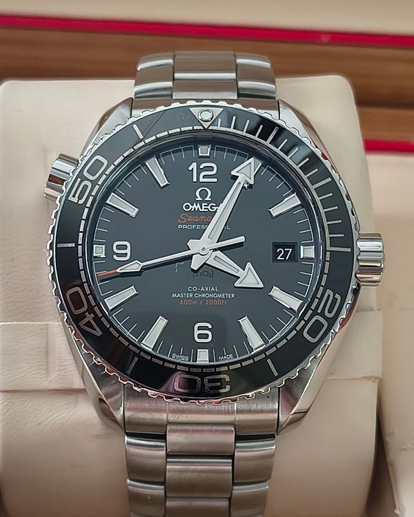 Omega Seamaster Planet Ocean 600M 43.5MM Black Dial Steel Bracelet (215.30.44.21.01.001)