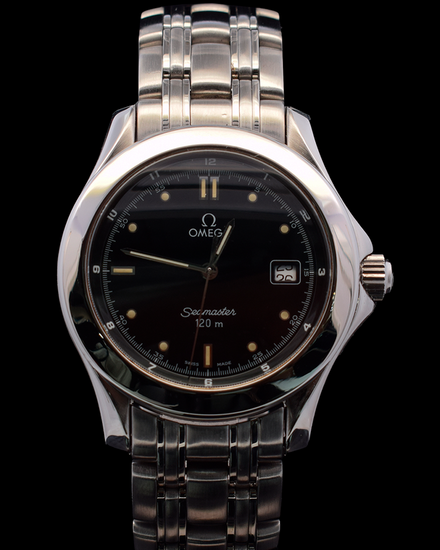 Omega Seamaster 120M 36MM Quartz Black Dial Steel Bracelet (2511.50.00)