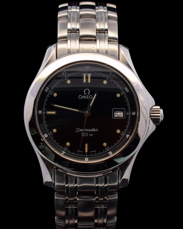 Omega Seamaster 120M 36MM Quartz Black Dial Steel Bracelet (2511.50)
