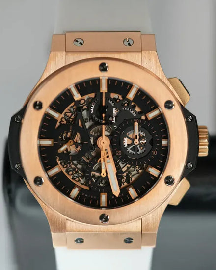 2018 Hublot Big Bang 44MM Black Dial Rubber Strap (311.PX.1180.RX)