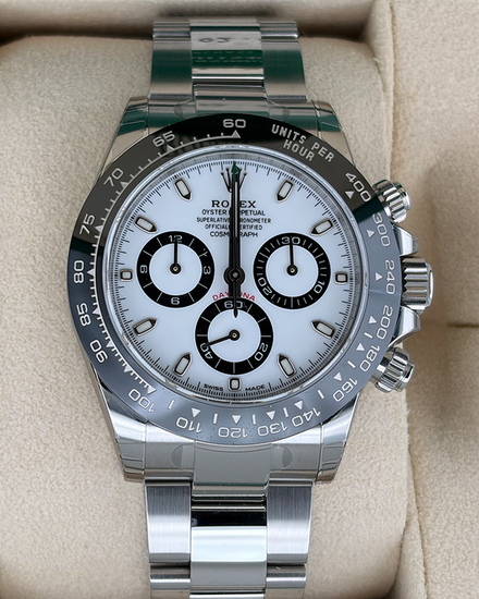 2021 Rolex Cosmograph Daytona 40MM Black Dial Oyster Bracelet (116500LN)