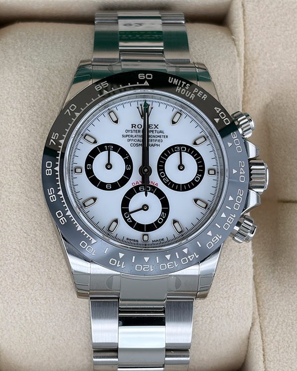 2021 Rolex Cosmograph Daytona 40MM Black Dial Oyster Bracelet (116500LN)