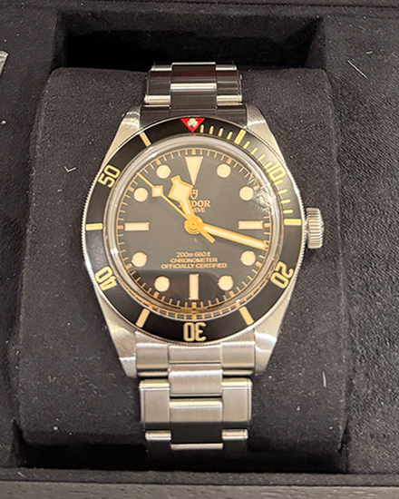 2019 Tudor Black Bay Fifty-Eight 39MM Black Dial Steel Bracelet (79030N)