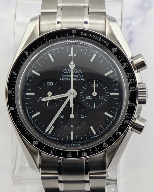 2000 Omega Speedmaster Professional Moonwatch "30th Anniversary Apollo XI" L. E. 42MM Black Dial Steel Bracelet (3560.50.00)