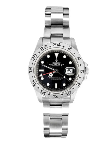 2002 Rolex Explorer II 40MM Black Dial Oyster Bracelet (16570)