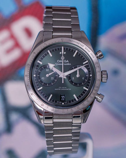 2025 Omega Speedmaster '57 40.5MM Green Dial Steel Bracelet (332.10.41.51.10.001)