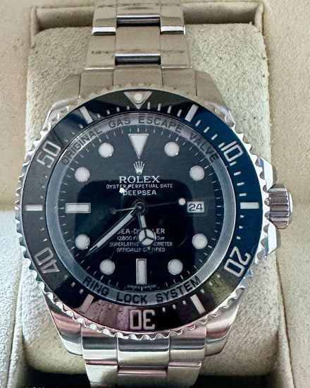 2014 Rolex Sea-Dweller Deepsea 44MM Black Dial Oyster Bracelet (116660)