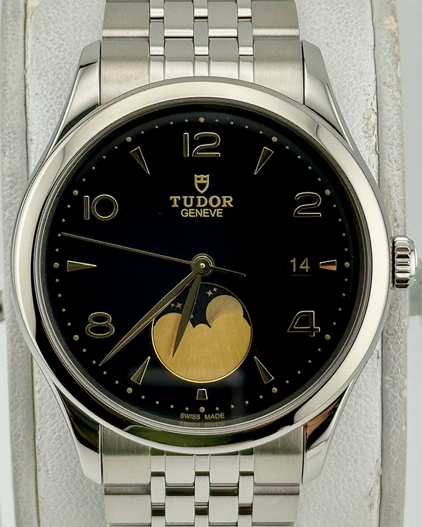 No Reserve - 2026 Tudor 1926 Luna 39MM Black Dial Steel Bracelet (91560)