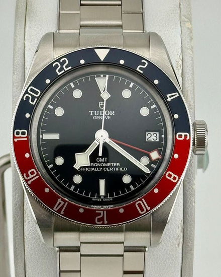 No Reserve - 2026 Tudor Black Bay GMT "Pepsi" 41MM Black Dial Steel Bracelet (79830RB)
