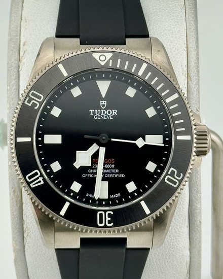 No Reserve - 2026 Tudor Pelagos 39MM Black Dial Rubber Strap (25407N)