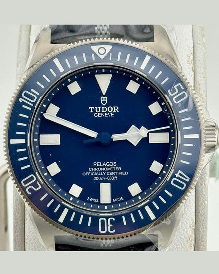 No Reserve - 2026 Tudor Pelagos FXD 42MM Blue Dial Textile Strap (25707B)