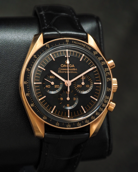 Omega Speedmaster Professional Moonwatch 42MM Black Dial Leather Strap (310.63.42.50.01.001)