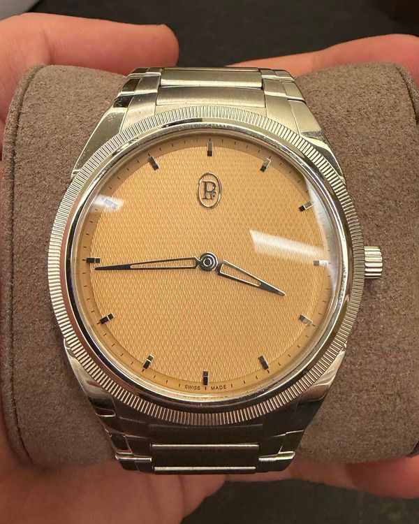 2024 Parmigiani Fleurier Tonda "Golden Sienna" 40MM Yellow Dial Steel Bracelet (PFC914-1020021-100182)