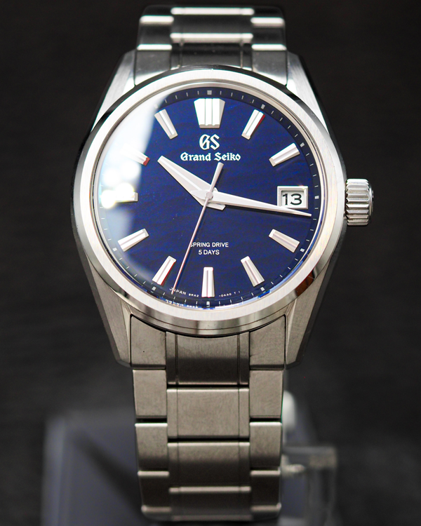 2023 Grand Seiko Evolution 9 "Lake Suwa" 40MM Blue Dial Steel Bracelet (SLGA021G)