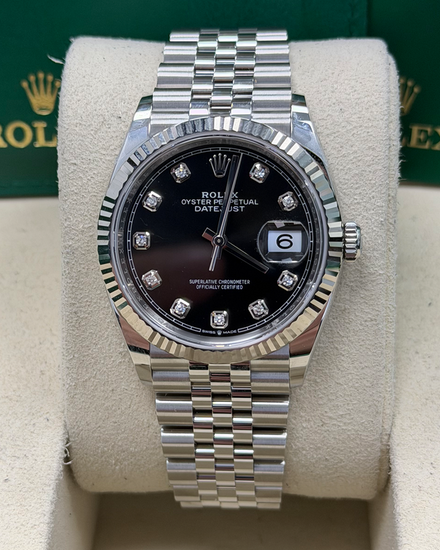 2026 Rolex Datejust 36MM Black Dial Jubilee Bracelet (126234)