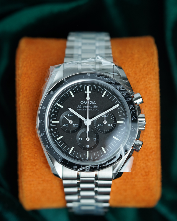 2026 Omega Speedmaster Professional Moonwatch 42MM Black Dial Steel Bracelet (310.30.42.50.01.002)