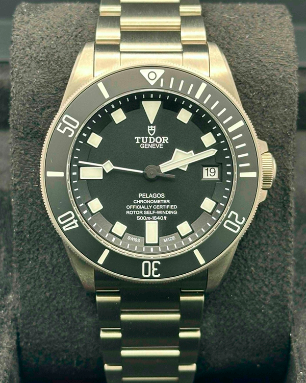 2026 Tudor Pelagos 42MM Black Dial Titanium Bracelet (25600TN)