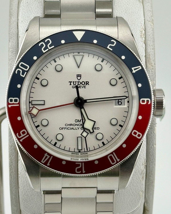 No Reserve - 2026 Tudor Black Bay GMT "Pepsi" 41MM White Dial Steel Bracelet (79830RB)