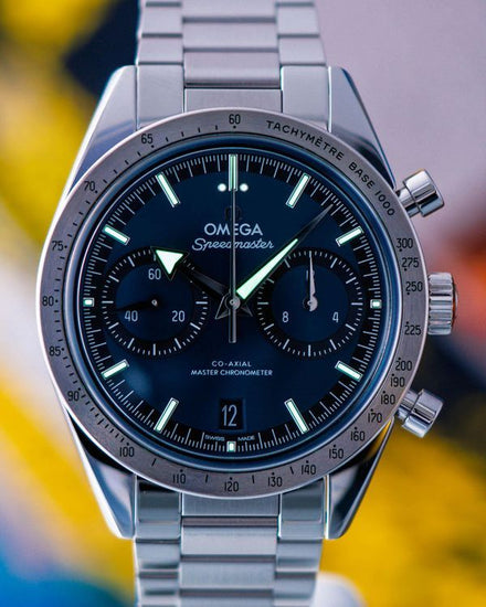 2024 Omega Speedmaster '57 40.5MM Blue Dial Steel Bracelet (332.10.41.51.03.001)