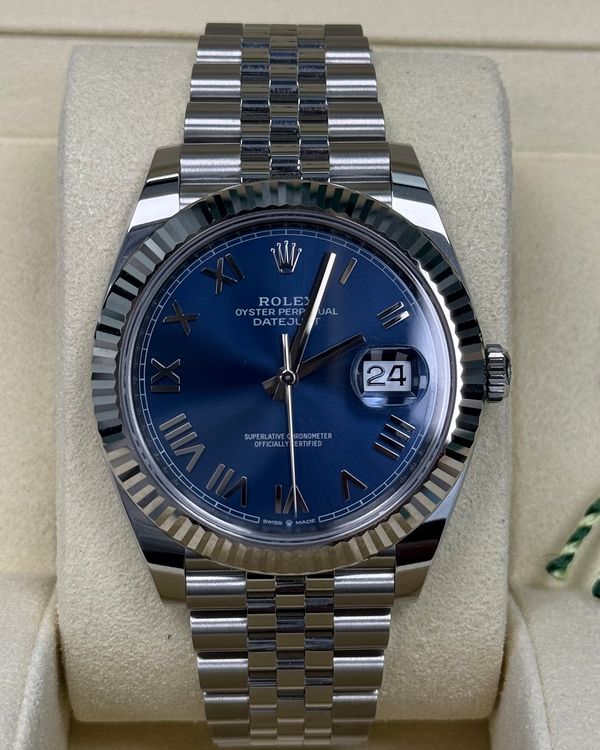 2026 Rolex Datejust 41MM Blue Dial Jubilee Bracelet (126334)