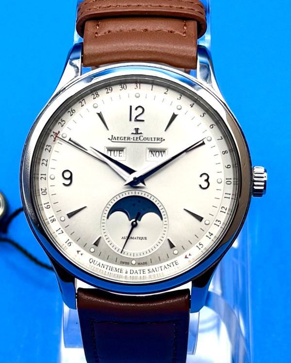 2020 Jaeger-LeCoultre Master Calendar 40MM Silver Dial Leather Strap (Q4148420)