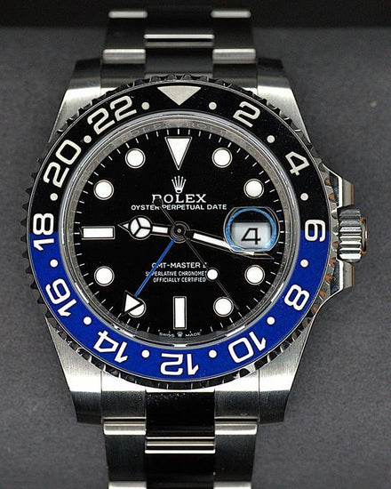 2025 Rolex GMT-Master II "Batman" 40MM Black Dial Oyster Bracelet (126710BLNR)