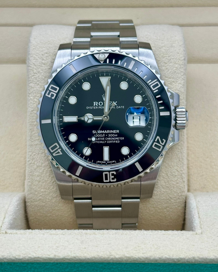 2020 Rolex Submariner Date 40MM Black Dial Oyster Bracelet (116610LN)