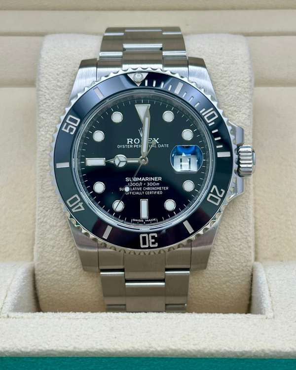 2020 Rolex Submariner Date 40MM Black Dial Oyster Bracelet (116610LN)
