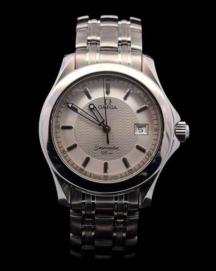 Omega Seamaster 120M 36.25MM Quartz Silver Dial Steel Bracelet (2501.31)