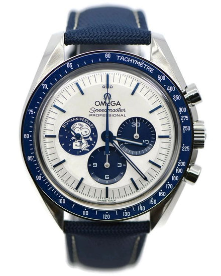 2026 Omega Speedmaster Anniversary Series “Silver Snoopy Award” 42MM Silver Dial Textile Strap (310.32.42.50.02.001)
